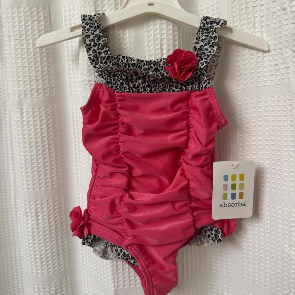 Absorba cute ruffle bathing suit